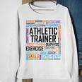 At Certified Athletic TrainerLove Words Sweatshirt Gifts for Old Women