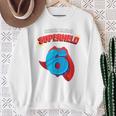 Children's 6Th Birthday Dieser Kleine Superheld Ist 6 Jahre Alt Held Sweatshirt Geschenke für alte Frauen