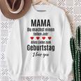 Children's Alles Gute Zum Geburtstag Alles Gute Zum Geburtstag 80 Sweatshirt Geschenke für alte Frauen