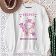 Children's Bye Bye Kindergarten Ich Glitzer In Der Schule Cute Unicorn Sweatshirt Geschenke für alte Frauen