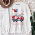 Children's Fireman Endlich 2 Jetzt Bin Ich Einsatzeiteiteiter 80 Sweatshirt Geschenke für alte Frauen