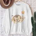 Children's Ich Werde Ein Großer Bruder 2023 Lion 80 Sweatshirt Geschenke für alte Frauen