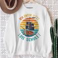 Children's School Child Cool Pirate Boys Ich Enter Jetzt Die School 80 Sweatshirt Geschenke für alte Frauen