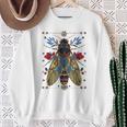 Cicada Entomology Lover Cicada Fest 2024 Broods Xix Xiii Sweatshirt Gifts for Old Women