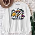 Cinco De Mayo Pinata Taco Sugar Skull Squad Let's Fiesta Sweatshirt Gifts for Old Women