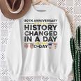 D-Day 80Th Anniversary Normandy History Changed In A Day Sweatshirt Gifts for Old Women