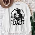 Damenatertag Erstes Mal Papa 2024 Soon To Be Dad New Dad Mit-Ausschnitt Sweatshirt Geschenke für alte Frauen