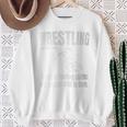 Definition Of Wrestling Wrestler Definition Sweatshirt Gifts for Old Women