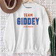 Distressed Team Giddey Proud Family Surname Last Name Sweatshirt Gifts for Old Women