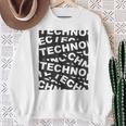 Edm Techno Music Fiesta Rave De Ropa Festival Raver Dj Camisa de entrenamiento Regalos para ancianas