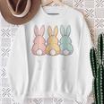 Egg Hunt Squad Easter Egg Hunting Crew Bunny Matching Family Sweatshirt Gifts for Old Women