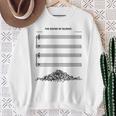 El Sonido Del Silencio Musical Divertido Camisa de entrenamiento Regalos para ancianas