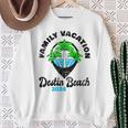 Family Vacay Squad Trip Family Vacation Destin Beach 2024 Sweatshirt Gifts for Old Women
