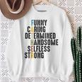 Fathers Day Dad Definition Sweatshirt Gifts for Old Women