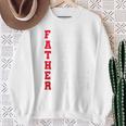 Fathers Day Daddy Strong Birthday Hero Daddy Dad Sweatshirt Gifts for Old Women