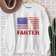 Father's Day For Dads World's Best Farter I Mean Father Sweatshirt Gifts for Old Women