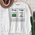 First Teach Then Beach Holiday I Am Earinng A Summer Break Sweatshirt Gifts for Old Women