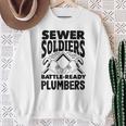 Flow Masters Plumbing Pride Professional Plumber Sweatshirt Gifts for Old Women