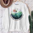 Into The Forest I Go To Lose My Mind Hot Air Balloon Aviator Sweatshirt Gifts for Old Women
