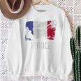 France Flag Jersey French Soccer Team French Sweatshirt Gifts for Old Women