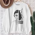 Franz Kafka Kafkaesque Portrait Sweatshirt Geschenke für alte Frauen