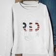 On Fridays We Wear Red Remember Everyone Deployed Navy Sweatshirt Gifts for Old Women