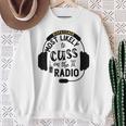 911 Dispatcher Police Dispatch Thin Gold Line Sweatshirt Gifts for Old Women