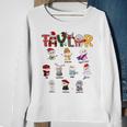 Christmas Taylor Santa First Name Personalized Xmas Sweatshirt Gifts for Old Women