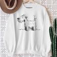 Dog Motif For Schnauzer Or Terrier Lovers Sweatshirt Geschenke für alte Frauen