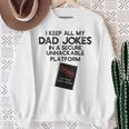 Geeky Dad Jokes Sweatshirt Gifts for Old Women