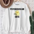 Psychisch Am Ente Sweatshirt Geschenke für alte Frauen