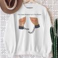 Quote The Chain Breaker Is In The Room Sweatshirt Gifts for Old Women