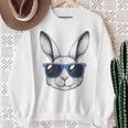 Rabbit Bunny Face Sunglasses Easter For Boys Men Sweatshirt Gifts for Old Women