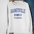 Gainesville Florida Fl Vintage Athletic Sports Sweatshirt Gifts for Old Women