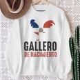 Gallero Dominicano Pelea Gallos Dominican Rooster Sweatshirt Gifts for Old Women