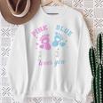 Gender Reveal Papaater Raglan Sweatshirt Geschenke für alte Frauen