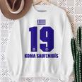 Greece Sauf Koma Saufenidis S Sweatshirt Geschenke für alte Frauen