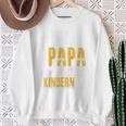 Herren Papaater Tochter Sohn Spruch Lustig Witzig Fun Geschenk Raglan Sweatshirt Geschenke für alte Frauen