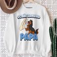 Herren Schäferhund Hund Papa Raglan Sweatshirt Geschenke für alte Frauen