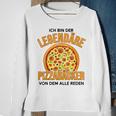 Ich Bin Der Legendary Pizza Baker Der Weltbeste Pizzabäcker Sweatshirt Geschenke für alte Frauen