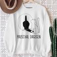 Ich Muss Gar Nix Cat Pauschal Daggen Sweatshirt Geschenke für alte Frauen