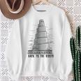 Iraqi Monument Al-Malwiya Mosque Samarra Iraq Bagdad Vintage Sweatshirt Gifts for Old Women