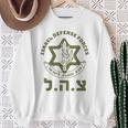 Israel Defense Forces Idf Israeli Military Army Tzahal Sweatshirt Gifts for Old Women