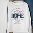 Italy Vacation Souvenir Vintage Rome Sweatshirt Gifts for Old Women