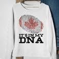 It's In My Dna Canadian Canada Flag Hockey Fan Sweatshirt Gifts for Old Women