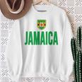 Jamaica Jamaican Flag Love Souvenir Sweatshirt Gifts for Old Women
