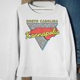 Kannapolis North Carolina Retro Triangle Nc City Sweatshirt Gifts for Old Women