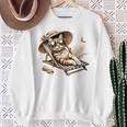 Katze Am Strand Haustier Für Katzenliebhaber Sweatshirt Geschenke für alte Frauen