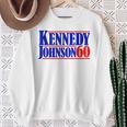 Kennedy Johnson '60 Vintage Vote For President Kennedy Sweatshirt Gifts for Old Women