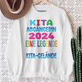 Kinder Kita Abgänger 2024 Eine Legendeerlässt Das Kita Gelände Sweatshirt Geschenke für alte Frauen